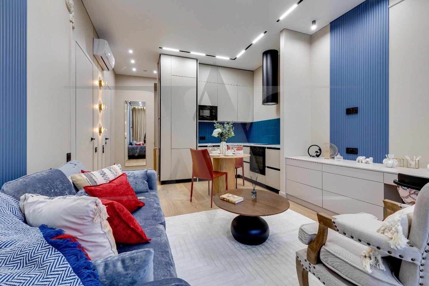 ПРЕДЛАГАЕМ КВАРТИРУ С ДИЗАЙНЕРСКИМ РЕМОНТОМ ПОД КЛЮЧ!

Эксклюзивная евро 2-комн. квартира с дизайнерской отделкой в жилом комплексе “Архитектор”. Квартира общей площадью 43 кв.м. (евро-планировка). Интерьер выполнен студией дизайна «Alliance Design».

Ремонт выполнен по индивидуальному дизайн-проект